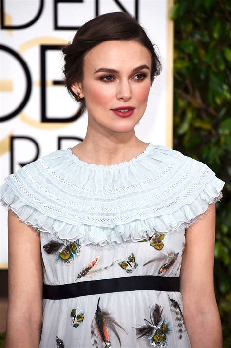 Keira Knightley Wore Chanel (And Butterflies) to the 2015 Golden 